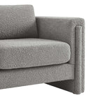 Modway - Visible Tissu Boucle Fauteuil - Gris clair-9