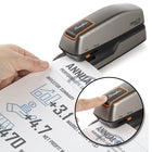 Swingline - Agrafeuse électrique compacte Optima 20 -Technologie QuickLoad pour une recharge facile des agrafes.  Éjectez le magasin d'agrafes vide en appuyant sur un bouton 