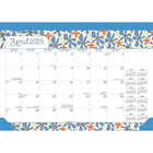 BrownTrout - 2024-2025 Plato Académique Réveil Du Printemps Bloc-Notes - 35.56 x 25.4 cm -Mini Calendriers - De petits calendriers de référence figurant sur chaque page facilitent la visualisation tout au long de l'année