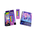 Crayola - Bloc d'activités de Colouriage et de dessin Les guerrières de la K-pop Crayola-Découvrez des scènes dynamiques et des activités inspirées des personnages qui raviront les adeptes du film et de la bande originale des Guerrières de la K-pop