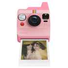 Polaroid - Appareil photo instantané Now 3e génération, lot de 8 photos instantanées Rose-Système de flash précis et ergonomique