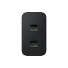 Samsung - Adaptateur secteur 50 W Duo - Noir-Compatibilité multi-appareils