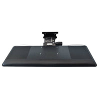 Kit de plateau de clavier ambidextre Intekview 25"-Tiroir clavier sur rail, finition noire
