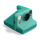 Polaroid - Appareil photo instantané Now 3e génération, lot de 8 photos instantanées Turquoise-Modes double exposition et retardateur