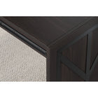 Thomasville - Bureau Azuria de 48 po de largeur avec rallonge coulissante et centre d’alimentation, espresso-Dimensions : Bureau de 120,65 cm l x 59,7 cm P x 76,2 cm H (47,5 po x 23,5 po x 30 po); Rallonge de 50,8 cm (20 po) avec profondeur de 47 cm (18,5 po)