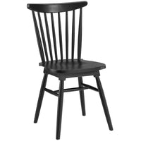 Modway - Amble Restauration Fauteuil d’appoint - Noir-Chaise à manger vintage en bois