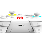 Turtle Beach - Manette de gaming RGB sans fil Afterglow Wave pour Nintendo Switch 2 - Blanc-Commandes par détection de mouvement intégrées pour une expérience immersive