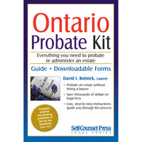 Self-Counsel Press - Trousse d'homologation de l'Ontario [téléchargement]-Self-Counsel Press est la première source de livres de bricolage sur le droit et les petites entreprises. Nos livres, ebooks et kits de formulaires sont conçus pour vous aider à vous aider. Tous nos titres juridiques sont rédigés par des avocats qui exercent dans le domaine sur lequel ils écrivent. Nos livres d'affaires sont rédigés par des experts en la matière. Des gens qui ont « été là, ont fait ça » dans les entreprises sur lesque