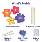 Skillmatics - Poke In Art Fleurs magiques-Recommandé à partir de 4 ans
