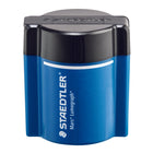 Staedtler® - Taille crayon métallique à un trou-Dessus noir et barillet bleu