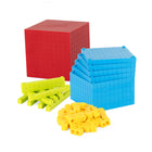 Miniland - MLE95151 Ensemble de base dix-Comprend 100 unités essentielles pour la décomposition numérique, les équivalences et les premières opérations de base.