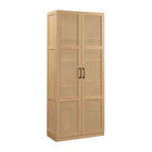 Sauder - Meuble de rangement - Frêne Harmony-Rangement multi-pièces:  Cette armoire fonctionnelle peut répondre à vos besoins de rangement dans diverses pièces – salon, cuisine, bureau ou chambre à coucher