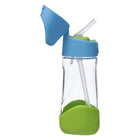 b.box - Bouteille Tritan - 450ml - Brise Océane-Paille anti-fuites et poignée robuste pour l’école et les sorties