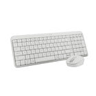 Logitech - Ensemble souris et clavier sans fil Bluetooth MK250 - Blanc-Connexion en quelques secondes: technologie sans fil Bluetooth simple et rapide pour utiliser immédiatement cet ensemble clavier et souris sans fil Logitech prêt à l’emploi, sans dongle ni port USB	
