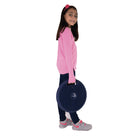 Bouncyband - Coussin sensoriel portable Wiggle Seat, bleu-13”/33cm de diamètre est idéal pour l'école, le travail et la maison