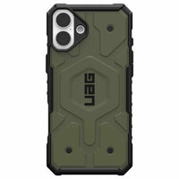 UAG - Coque Pathfinder robuste avec MagSafe pour iPhone 16 - Vert olive-Fabriqué avec 50% de matériaux recyclés