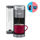 Keurig K-Supreme - Cafetière une tasse à la fois pour capsule K-Cup  avec technologie MultiJet - Gris-Technologie MULTIJET : Permet d’extraire davantage le goût riche et tous les arômes du café à chaque infusion (par rapport à la cafetière chef de file Keurig K-Classic avec une capsule K-Cup de café The Original Donut Shop)