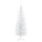 HOMCOM - Arbre de Noël - arbre de Noël fin avec branches réalistes-L'arbre de Noël artificiel a un style fin 