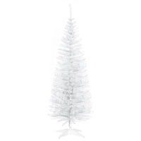 HOMCOM - Arbre de Noël - arbre de Noël fin avec branches réalistes-L'arbre de Noël artificiel a un style fin 