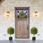 HOMCOM - Plantes artificielles décoratives 21,7 po pour la maison - vert - lot de 2-La texture naturelle offre un aspect ultra-réaliste 