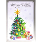 Mill Brook Studio - Cartes de souhaits Noël / Enveloppes - 5-3/8 po x 7-3/4 po - Arbre décoré et Cadeaux - Paquet de 18-Cartes de souhaits qualité boutique