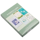 Jam Paper - Cartes de Noël pour argent avec enveloppes assorties, Sapin Joyeux Noël, Paquet de 6-Quantité : 6 cartes de vœux et enveloppes assorties/paquet