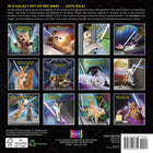 Sellers Publishing Inc. - Calendrier mural mini 2026 - Cat Wars - Anglais-Grilles pleine page faciles à utiliser avec petites grilles d'aperçu de mois