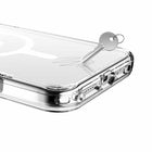 Avana - Coque Ice avec MagSafe pour iPhone 16 Plus - Transparente-Résistance aux rayures auto-réparatrice
