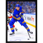 Tage Thompson 20x29 Buffalo Sabres - Toile encadree - 22" x 31"-Impression sur toile de qualité supérieure avec bordures enveloppées