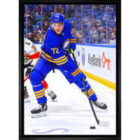 Tage Thompson 20x29 Buffalo Sabres - Toile encadree - 22" x 31"-Impression sur toile de qualité supérieure avec bordures enveloppées