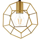 Modway - Pique Métal d’or Luminaire de plafond-Finition plaquée or