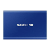 Samsung - T7 2To USB 3.2 Gen. 2 Disque SSD Portatif - Bleu-2 To