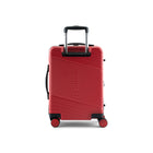 Reebok - GO Collection Ensemble de bagages rigides 2 pièces - Rouge-Les pieds latéraux sur le grand boîtier ajoutent stabilité et protection