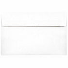 JAM Paper Enveloppes d'invitation A9 doublées d'aluminium - 5,75 x 8,75 po - Blanc avec feuille rouge - paquet de 50-Taille : A9 (5,75 x 8,75 pouces), Excellent moyen de rendre vos occasions encore plus spéciales