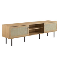 Modway - Cambria 70 po Meuble TV, Chêne-Meuble téléviseur moderne