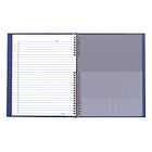 Blueline - Cahier de notes NotePro à couverture rigide - 10-3/4 po x 8-1/2 po - bleu indigo-5