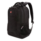 Swiss Gear - Sac à dos pour ordinateur portable The Cecil - noir-Grand compartiment principal avec poche rembourrée intégrée pour ordinateur portable avec sangle conçue pour s'adapter à la plupart des ordinateurs portables de 16 pouces