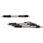 Paper Mate - Stylo-bille Profile rétractable – 1,4 mm – noir – paquet de 4-Une encre fiable et vive illumine vos notes