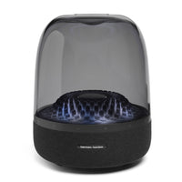 Harman Kardon Aura Studio 4 - Noir-Écoutez de la musique comme elle est censée l’être. Votre musique est reproduite avec une précision extrême, grâce aux canaux distincts de l’enceinte et aux amplificateurs dédiés, reproduisant chaque détail sonore avec une clarté époustouflante. Ressentez chaque battement d’un caisson de basses orienté vers le bas de 5,2 pouces qui alimente des graves profonds et riches. Et la large scène sonore du contour de l’enceinte à 6 haut-parleurs est la meilleure façon de vivre vos