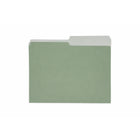 Merangue - Chemises à rabat Matcha et Fraise Latte - Lot de 3-Convient aux documents et papiers de format lettre standard