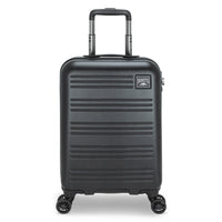 Roots - Chalet 19 po Valise de cabine rigide - Noir-Fabriqué à partir d'un matériau ABS léger de haute qualité et idéalement conçu pour faire face aux chocs lors des voyages, et aux événements météorologiques.
