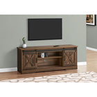 Monarch Specialties - 2748 Meuble Tv - 60 po L/Faux Bois Brun/2 Portes Coulissantes-3