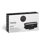 Premium Tone - Cartouche de toner Compatible - Brother TN450 ,TN-450 - Rendement élevé - Noir-Manufacturier : Brother