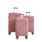 TRAVLR - Valise grande rigide légère de 28 po - Violette-Roues pivotantes doubles à 360 degrés pour un contrôle précis et un roulement doux et silencieux (8 roues)