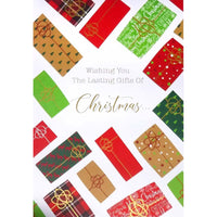 Mill Brook Studio - Cartes de souhaits Noël / Enveloppes - 5-3/8 po x 7-3/4 po - Cadeaux de Noël inoubliables - Paquet de 18-Cartes de souhaits qualité boutique