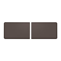 WeatherTech - Tapis d'extrémité anti-fatigue ComfortMat Connect - Pierre - Cacao - Paquet de 2-Chaque pièce d’extrémité a une longueur de 3 pi. Assemblez-en deux pour obtenir un ComfortMat Connect de 6 pi!