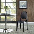Modway - Casper Restauration Fauteuil d’appoint - Noir-Empilables jusqu’à 4 chaises