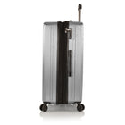 Heys - Valise Spinlite 30" - Argent-Le système d'expansion à fermeture éclair permet une capacité d'emballage supplémentaire de 20%