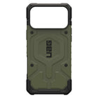 UAG - Étui Robuste Pathfinder MagSafe pour iPhone 17 Pro Max - Olive-Fabriqué à partir de 50 % de matériaux recyclés