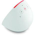 Amazon - Echo Pop Haut-parleur intelligent avec Alexa - Blanc glacier-L'appareil est totalement mains libres et peut s'intégrer dans un petit espace